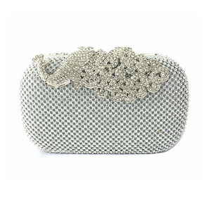 Naja Mini Clutch - Silver