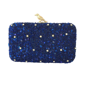 Nancy Clutch - Cobalt Blue