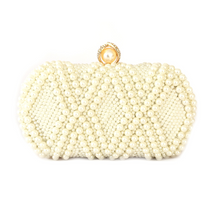 Load image into Gallery viewer, Bianca Clutch - Off White
