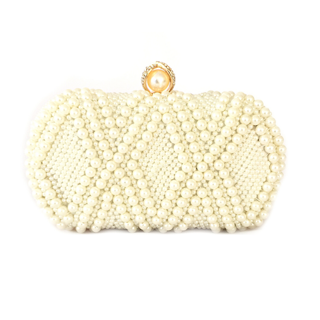 Bianca Clutch - Off White