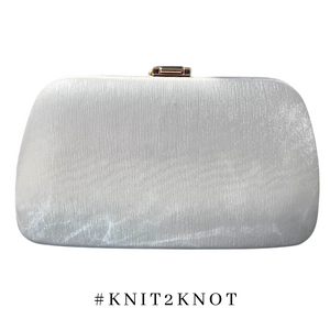 Dolly Clutch - Smoky White