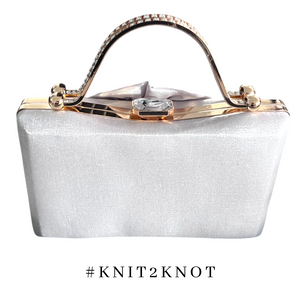 Kimberly Clutch - Silver