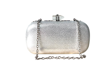 Load image into Gallery viewer, Gemma Clutch - Silver
