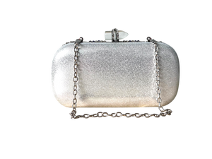 Gemma Clutch - Silver