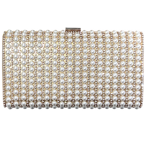 Pearl Clutch - Gold